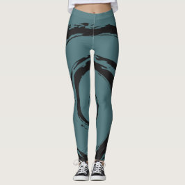 Legging Caneleiras do exercício projetadas pelo ajustado