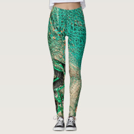Legging Caneleiras do Fishnet