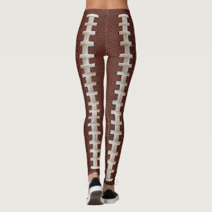 Legging Caneleiras do futebol com costura na parte