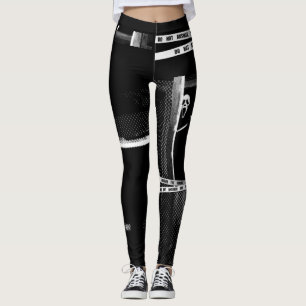 Legging Caneleiras do gritar do estilo do Dia das Bruxas