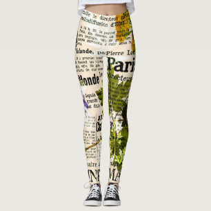 Legging Caneleiras do herbário