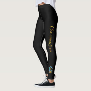 Legging Caneleiras do logotipo da caneca de cerveja de