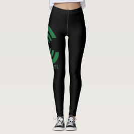 Legging Caneleiras do logotipo do clube de Colfax grandes