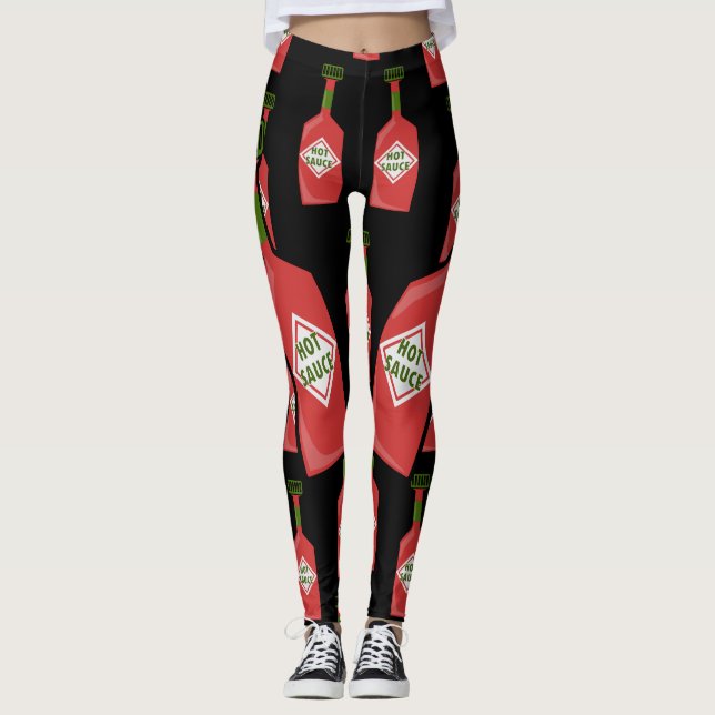 Legging Caneleiras do molho picante (Frente)