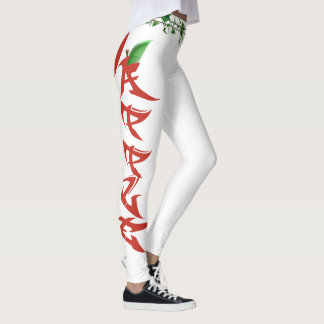 Legging Caneleiras do montante de Apple