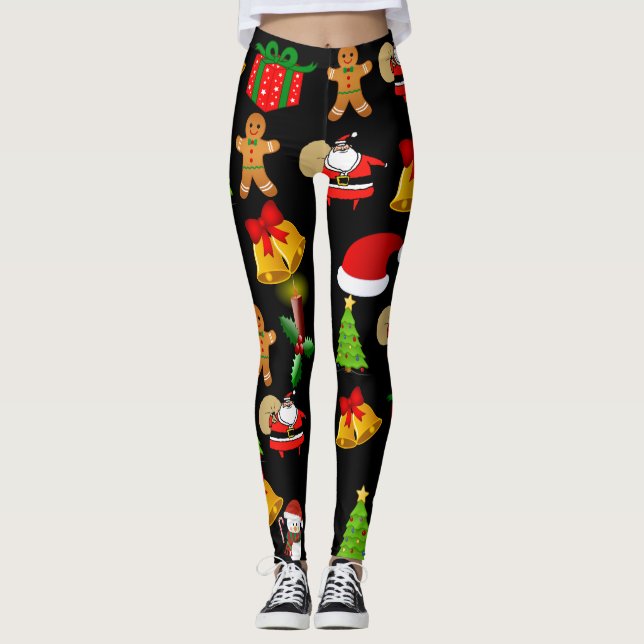 Legging Caneleiras do Natal (Frente)