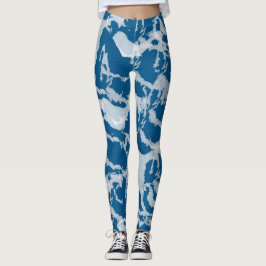 Legging Caneleiras do oceano