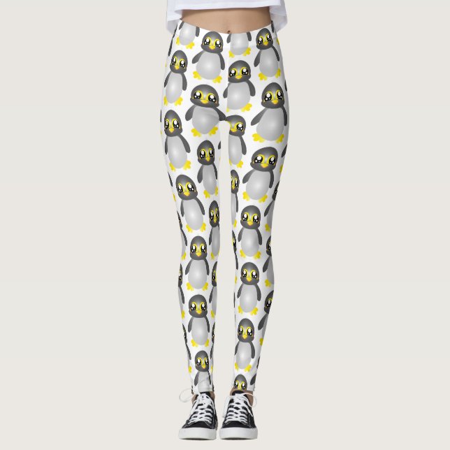 Legging Caneleiras do pinguim (Frente)