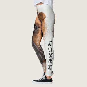Legging Caneleiras do pugilista, caneleiras legal do cão