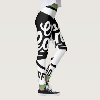 Legging Caneleiras do roadshow do café do país transversal
