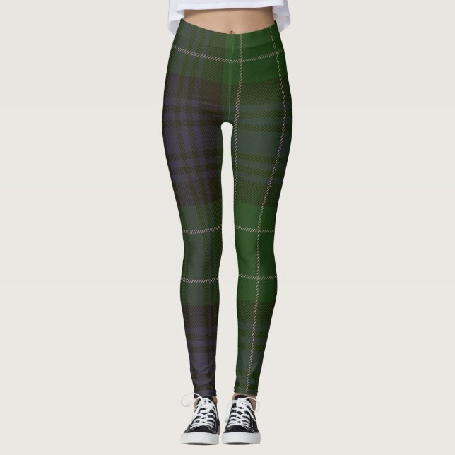 Legging Caneleiras do Tartan de Abercrombie (Frente)