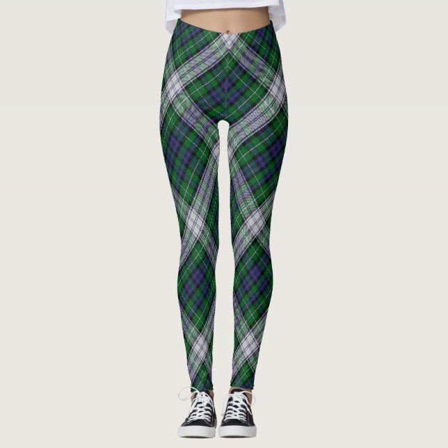 Legging Caneleiras do Tartan de Forbes (Frente)