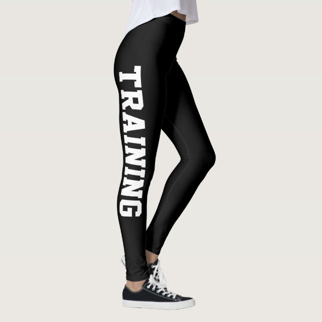 Legging Caneleiras do treinamento feito sob encomenda para (Direita)