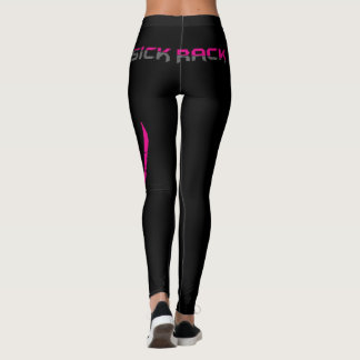 Legging Caneleiras doentes do roupa da cremalheira