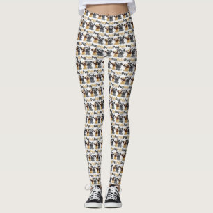 Legging caneleiras dos amigos do pug