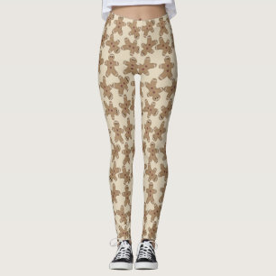 Legging Caneleiras dos homens de pão-de-espécie