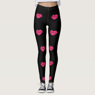 Legging Caneleiras dos lábios