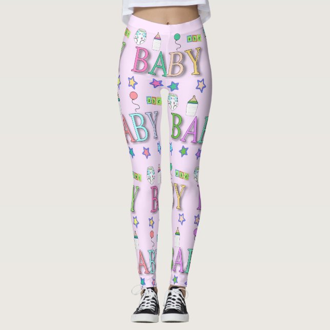 Legging Caneleiras dos leggins | de ABDL para todos os | (Frente)