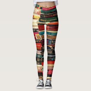 Legging Caneleiras dos livros
