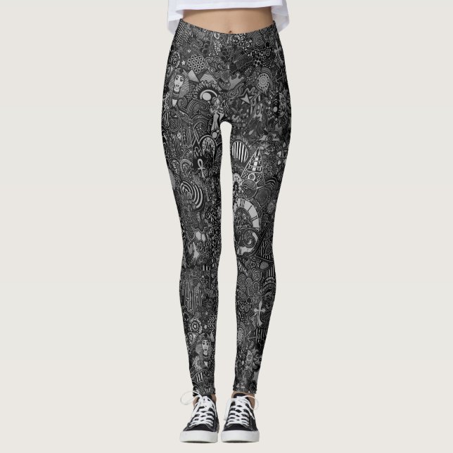 Legging Caneleiras em Fleek (Frente)