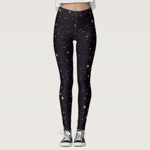 Legging Caneleiras estrelados do céu nocturno