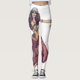 Legging Caneleiras feitas sob encomenda do desenhista