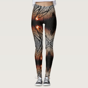 Legging Caneleiras feitas sob encomenda gráficas de Sun d
