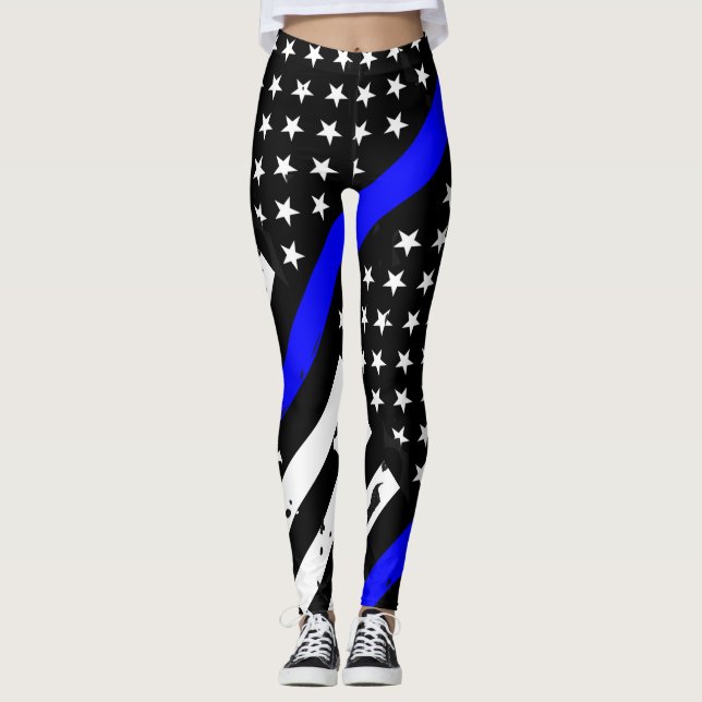 Legging Caneleiras finas de Blue Line (Frente)