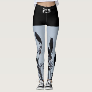 LEGGING CANELEIRAS FORTES DA IOGA DA MOSCA