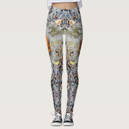 Legging Caneleiras fumarentos de Salamandar da montanha