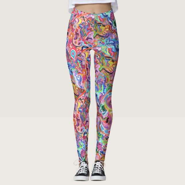 Legging Caneleiras Funky #3 (Frente)