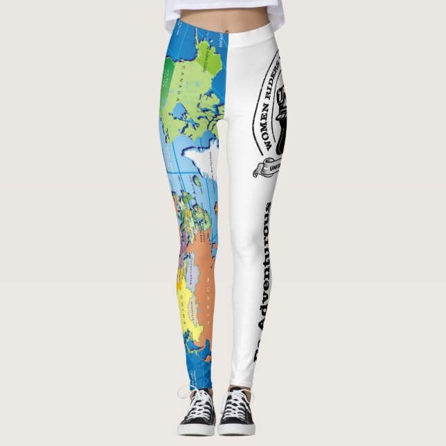 Legging Caneleiras globais de WRWR (Frente)