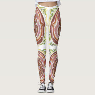 Legging Caneleiras internacionais do logotipo das artes do