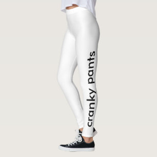 Legging Caneleiras irritadiços das calças