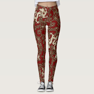 Legging Caneleiras japonesas tradicionais do vintage
