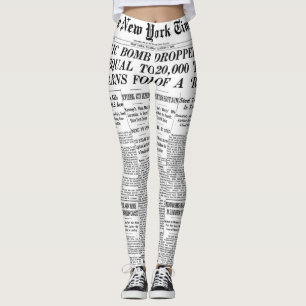 Legging Caneleiras Jornal