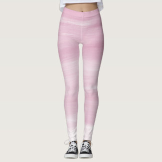Legging Caneleiras listradas cor-de-rosa