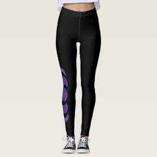Legging Caneleiras lunares da fase