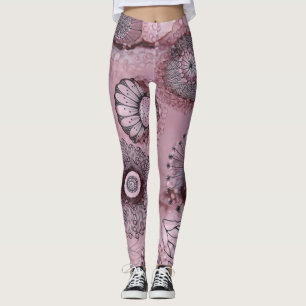 Legging Caneleiras malva de Swirly