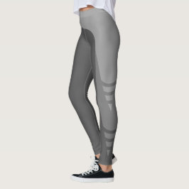 Legging Caneleiras monocromáticas à moda do teste padrão