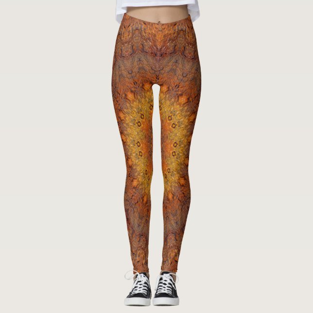 Legging Caneleiras oxidadas (Frente)
