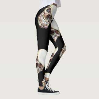 Legging Caneleiras PASSADAS INCOMODADAS - crânio
