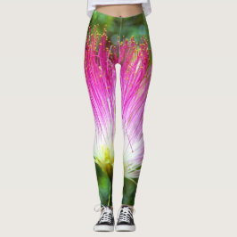 Legging Caneleiras persas da flor da árvore de seda