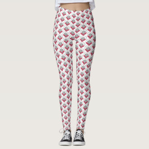 Legging Caneleiras polonesas do amor
