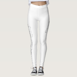 Legging Caneleiras preliminares e secundárias