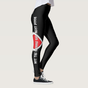 Legging Caneleiras pretas não da média" dos Pinups da