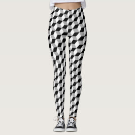 Legging Caneleiras preto e branco de Harley Quinn