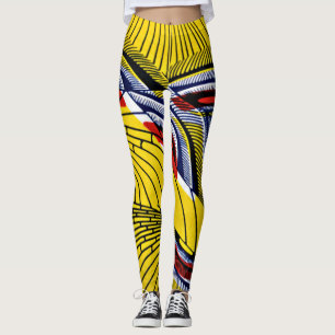 Legging Caneleiras Re-Imaginadas da pena do pavão