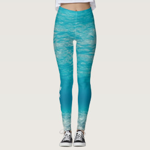 Legging "Caneleiras subaquáticas das águas havaianas"