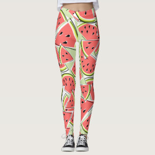 Legging Caneleiras verdes da melancia